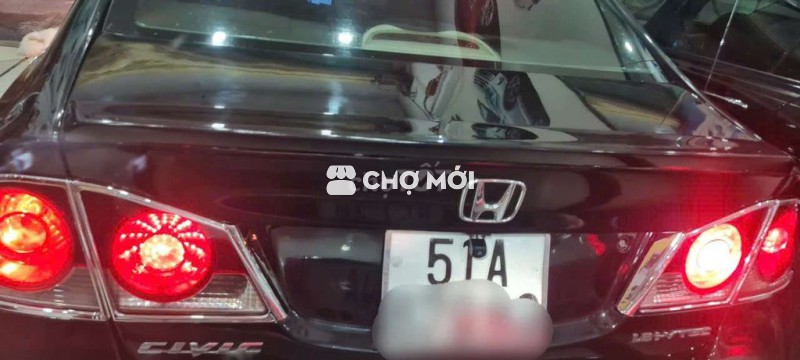 Honda civic số tự động màu đen xe zin cực đẹp