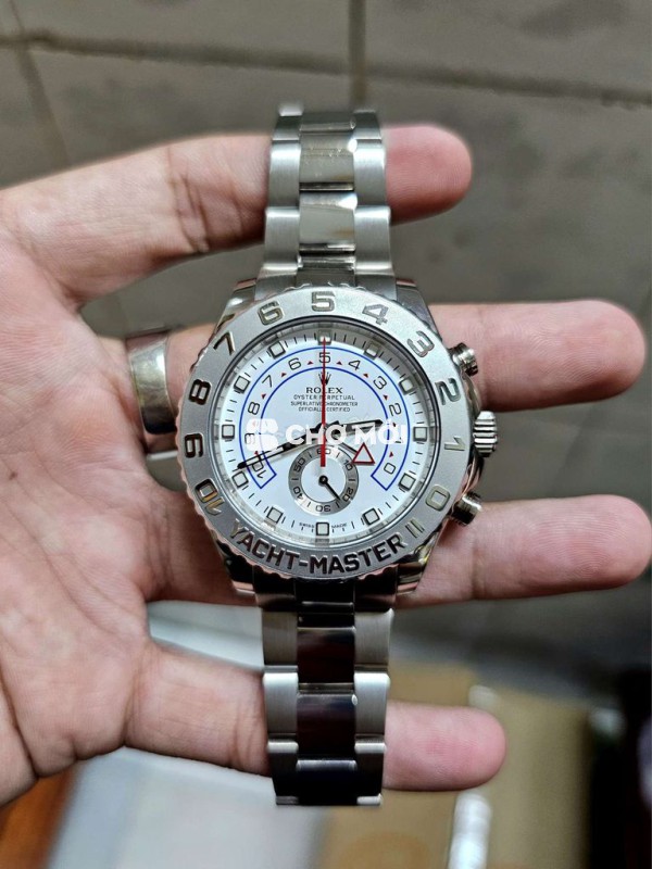 Rolex Yatch Master II 116689 dây vỏ vàng trắng 18k