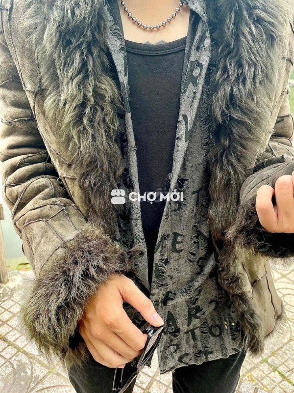 Restir Real Mouton Jacket 2hand