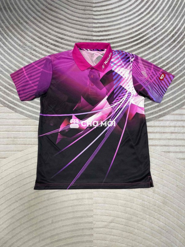 Polo Nittaku size L Số đo: vai 44, ngực 53, dài 69
