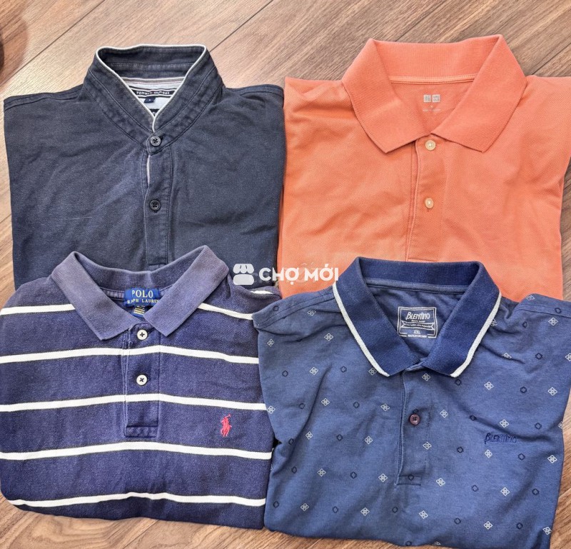 Tlý áo Polo used auth (Tommy Hilfiger  ; Uniqlo)