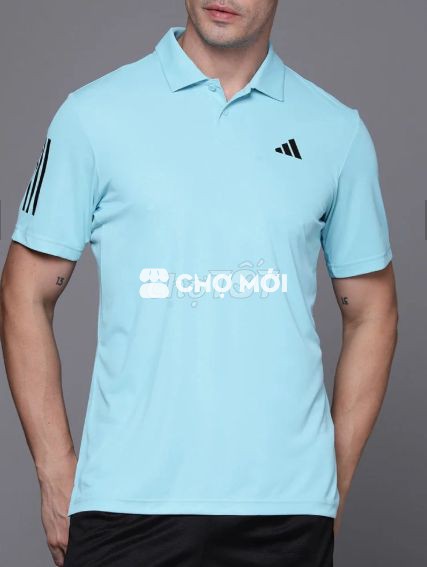 Áo polo tennis club chính hãng Adidas xanh-NEW