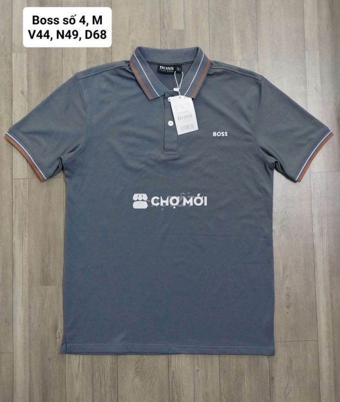 Áo Boss số 4 màu xám khói