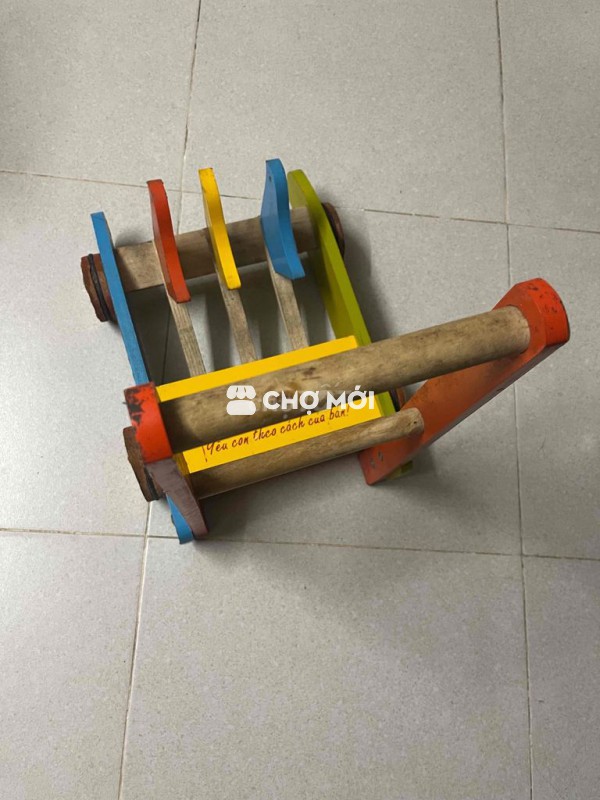 xe đẩy gỗ tập đi cho bé