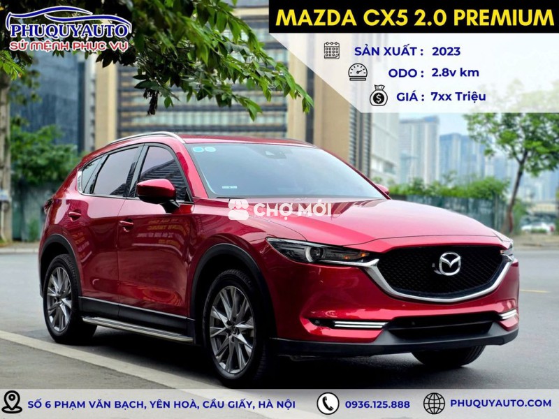 Mazda Cx5 2.0 Pre sx 2023  biển Hà Nội tuyệt đẹp