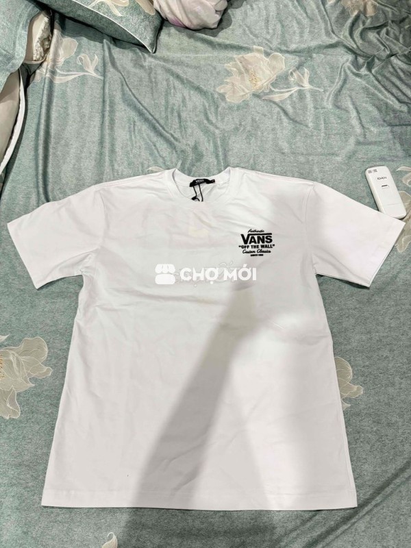ÁO HIỆU VANS TRẮNG