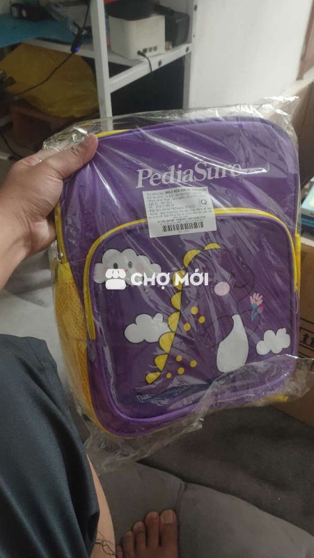 Balo kéo cho bé  pediasure chưa xài