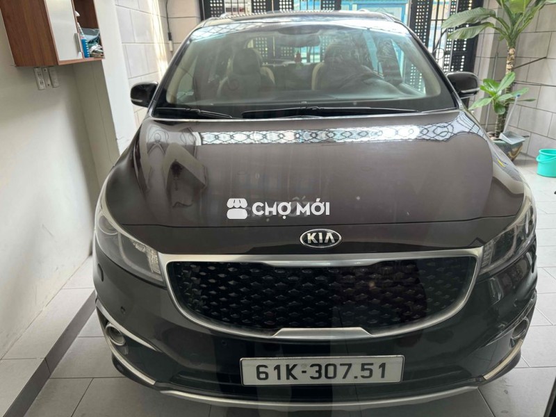 Kia Sedona 2017 2.2 DATH,máy dầu bản Full màu nâu
