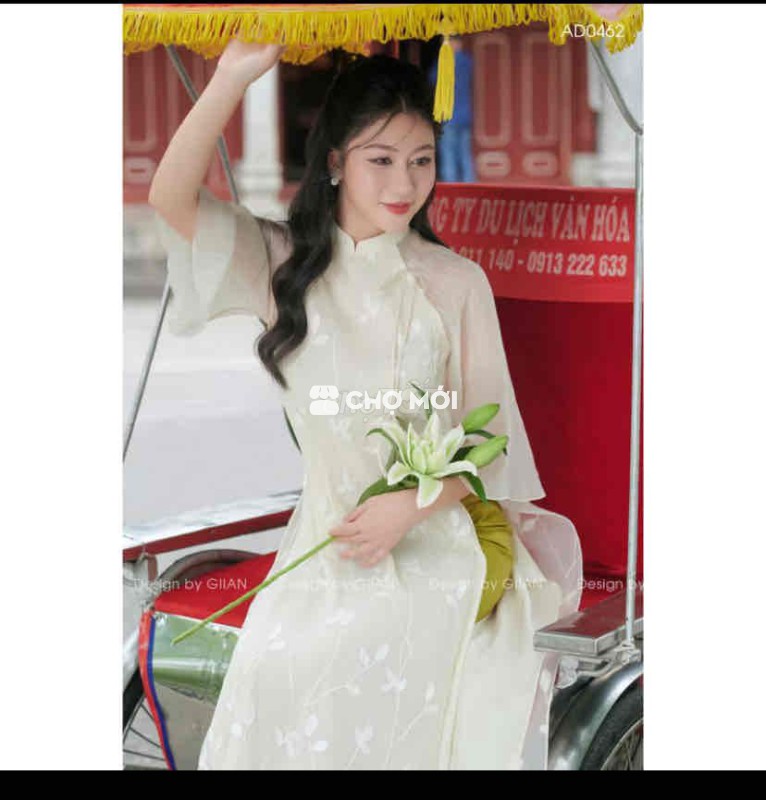 áo dài cách tân kèm quần hiệu giian size S