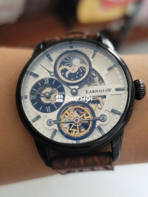 Thomas Earnshaw Longitude Hemisphere Sun & Moon