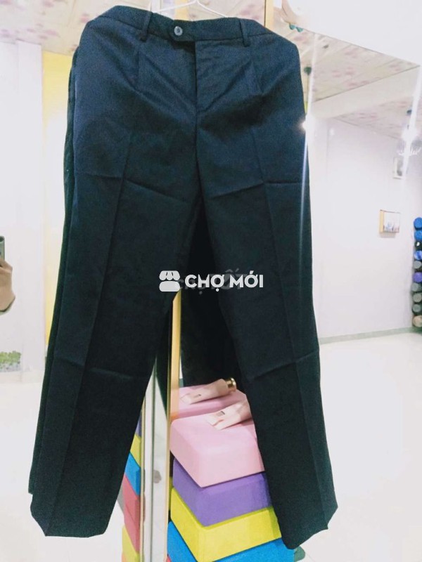 Quần tây xanh đen size 34
