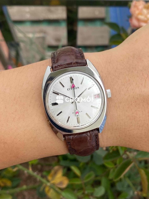 Đồng hồ Cơ cót Nhật bãi-18-1200