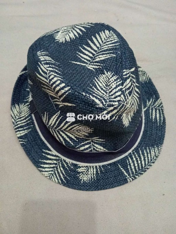 Mũ rơm mùa hè cho bé traiie 50-52cm