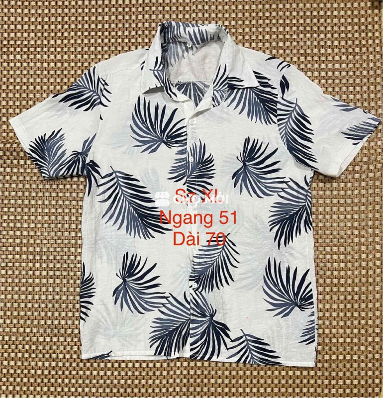 Áo somi vải tole sz XL
