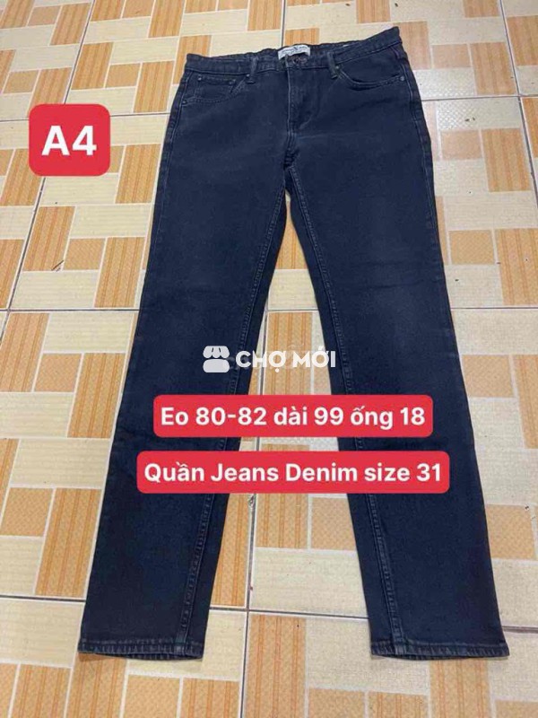 Quần Jeans Denim size 31