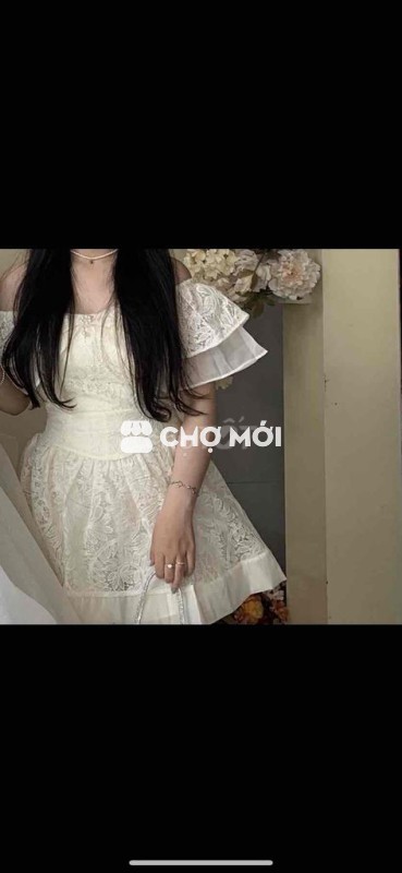 Pass đầm trễ vai mặc 1l giá rẻ
