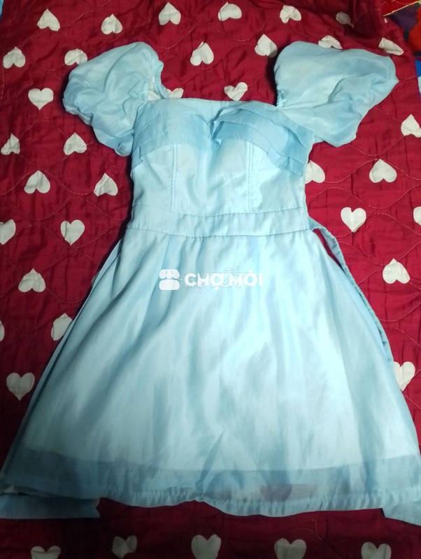 Váy nữ cúp ngực_size S_ xanh dương