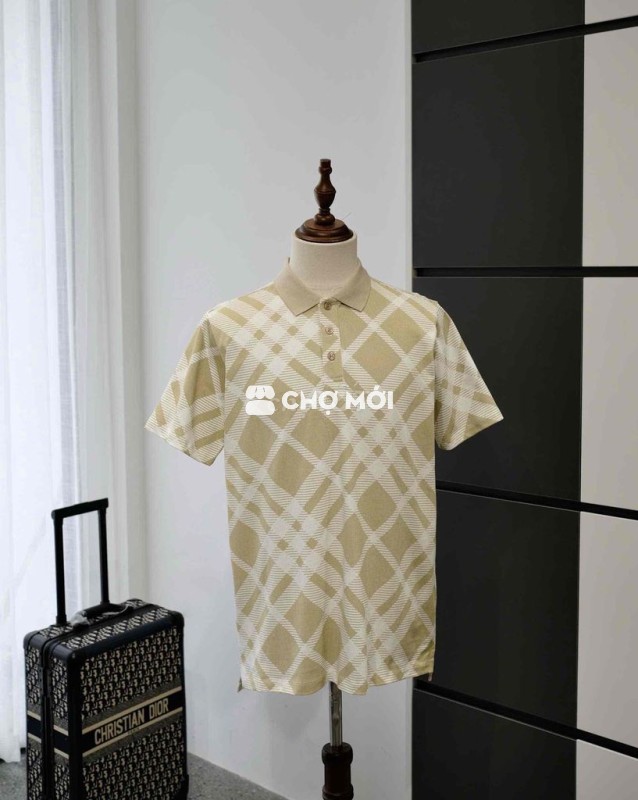 Áo Polo Nam B.B.R Be Kẻ Chéo