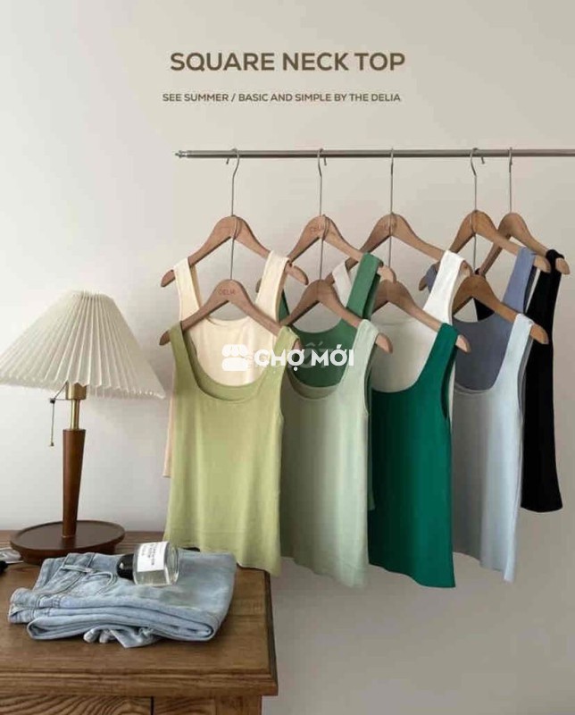 Áo hai dây nữ freesize dưới 58kg