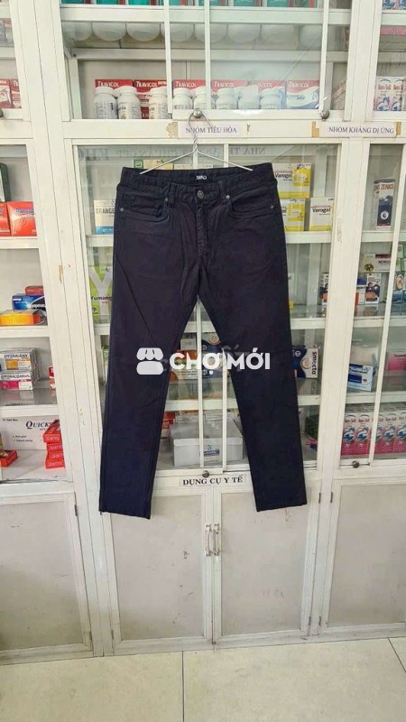Quần  kaki from Jeans Spao màu đen tuyền