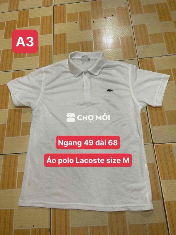 Áo polo Lacoste size M