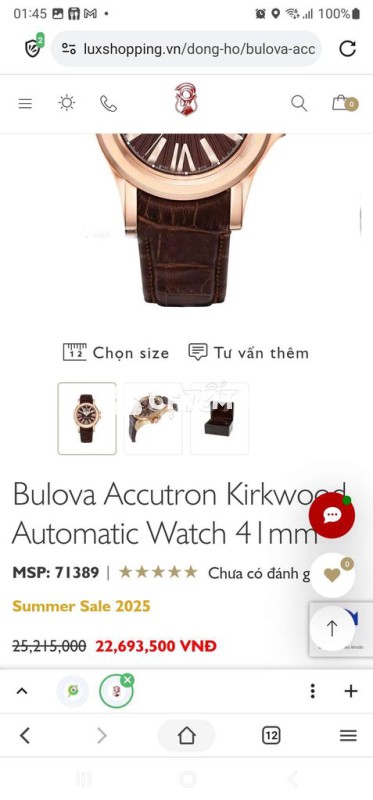 Bulova Accutron Kirkwood 64A102