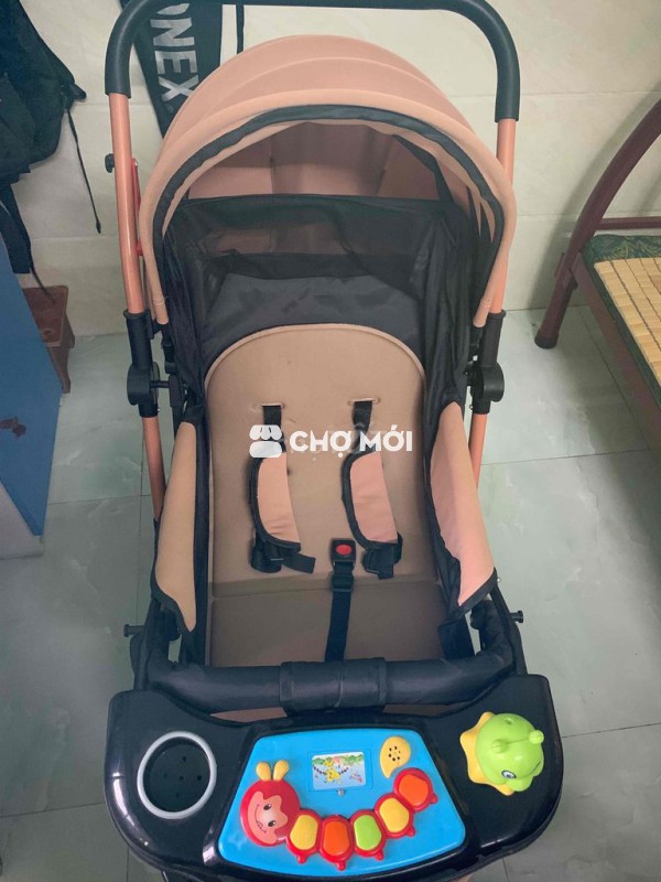 Xe đẩy cho bé, xe đẩy gấp gọn 2 chiều 3 tư thế
