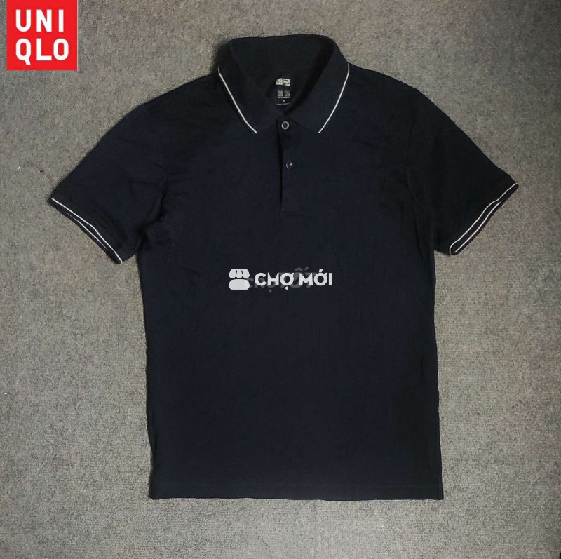 Polo Uniqlo Dry ex Size M Vải polyster
