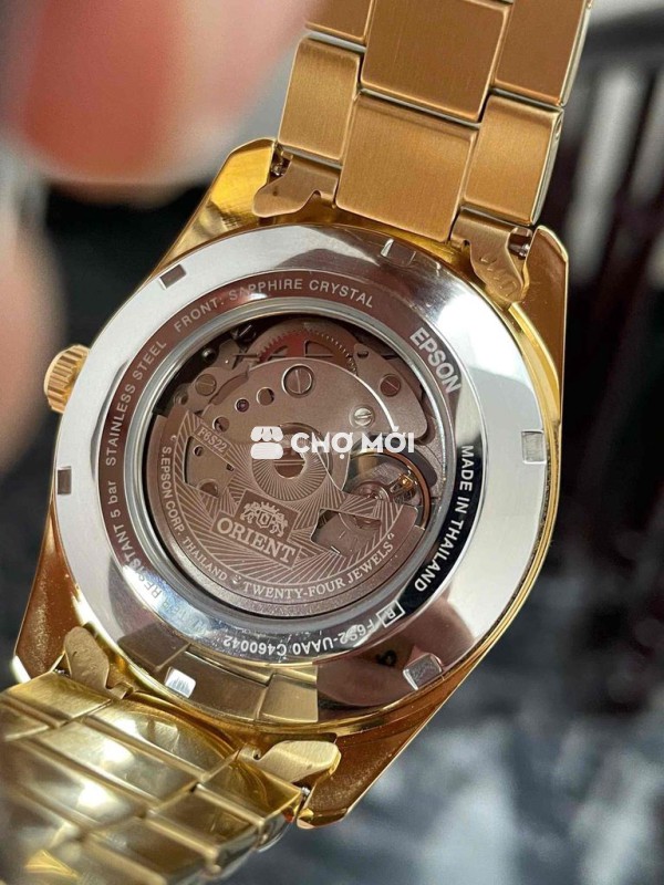 Đồng hồ Orient Automatic mạ vàng nam