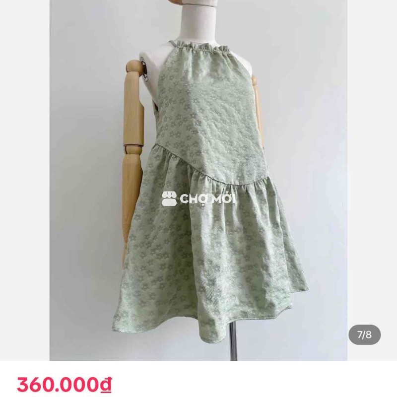 Váy yếm vải gấm