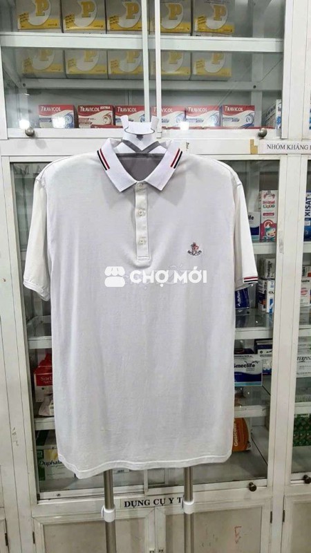 Áo thun Moncler Paris màu trắng phối