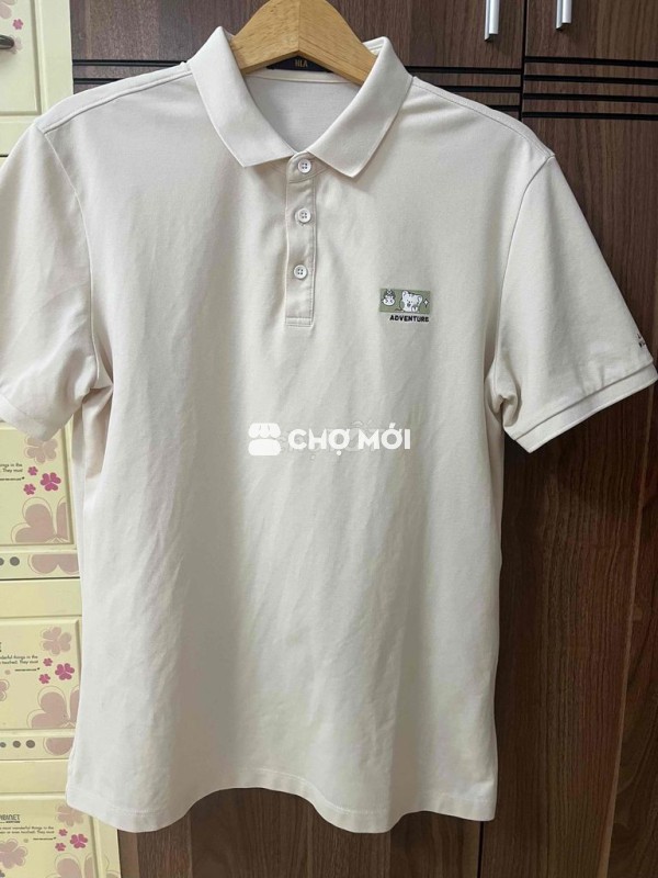 áo polo kem hiệu HLA