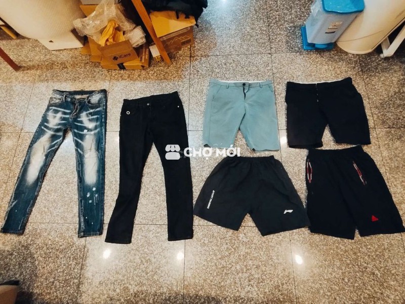 2 Quần jean + 4 Đùi ( 30-31) Q7
