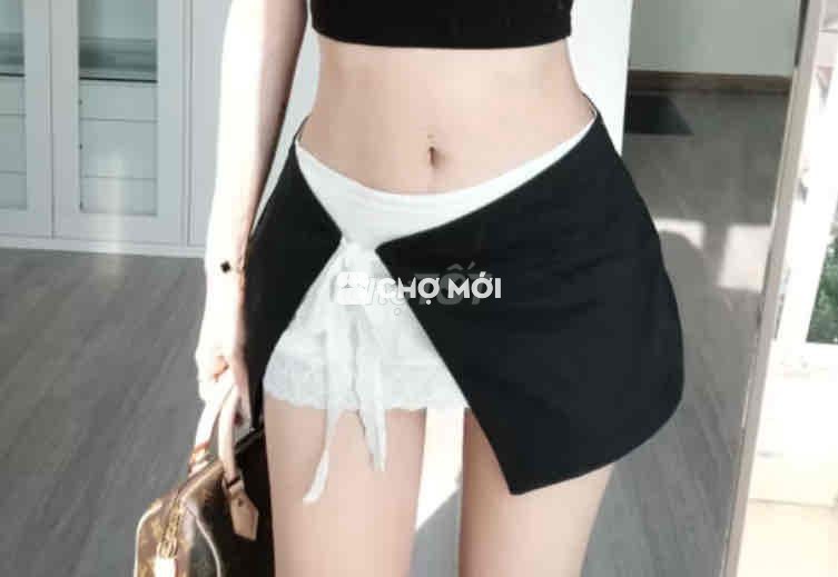Chân váy ngắn - Đen - Size S