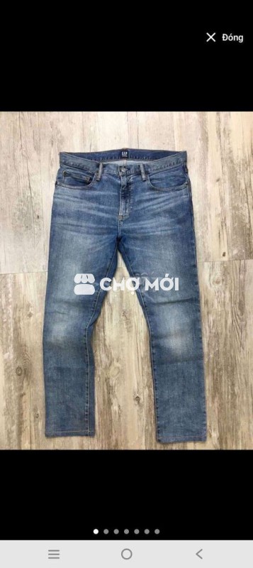 GAP 1969 jeans denim Mỹ likenew co giản
Size 32-33