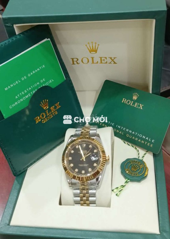 Rôlex quart máy Nhật mặt 40mm đẹp keng Fullboxx