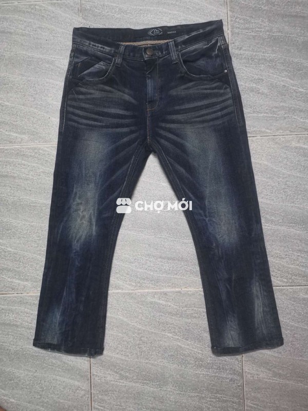 Quần jeans Evisu Selvedge Japan Xanh Đen size 32
