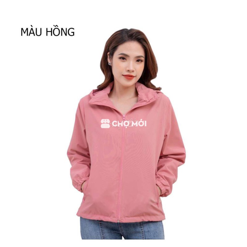 ÁO KHOÁC NỮ CÓ NÓN GẤP GỌN