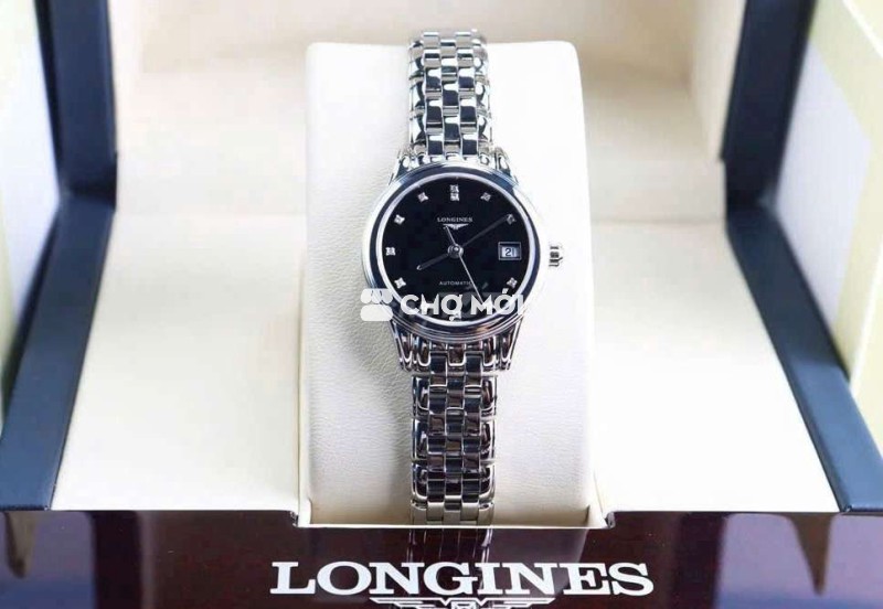 ĐH Nữ Longines kim cương máy Auto bảo hành 5 năm