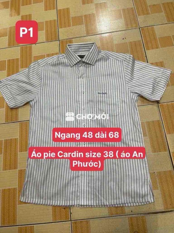 Áo Pierre Cardin size 38 ( an Phước ) mới 98 %