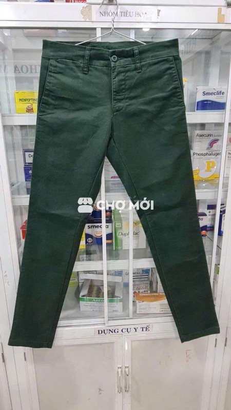 Quần kaki CARHARTT  màu xanh rêu