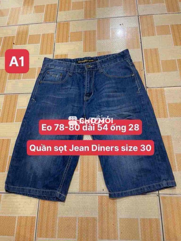 Quần sọt Jean Denim size 30