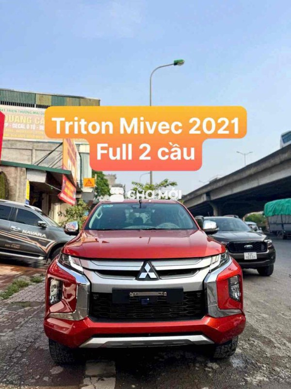 📌 Em về Triton 2021 Mivec full 2 cầu rất đẹp