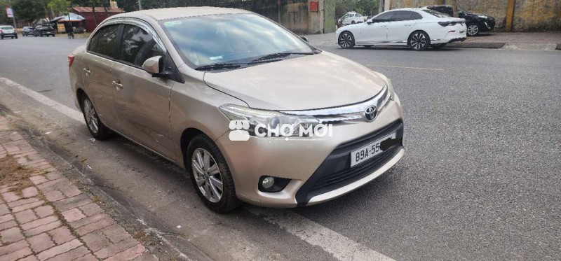 Toyota Vios G 2017 – Màu vàng cát – Xe gia đình