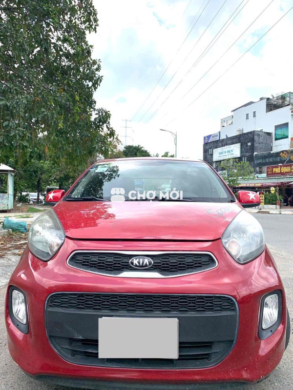 Kia Morning 1.25 EX đỏ, không taxi, BSTP