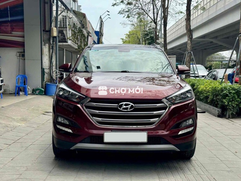 Hyundai Tucson 2018 bản 1.6 Turbo đỏ mận chín