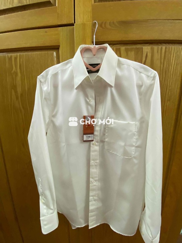 Áo sơ mi trắng dài tay May 10