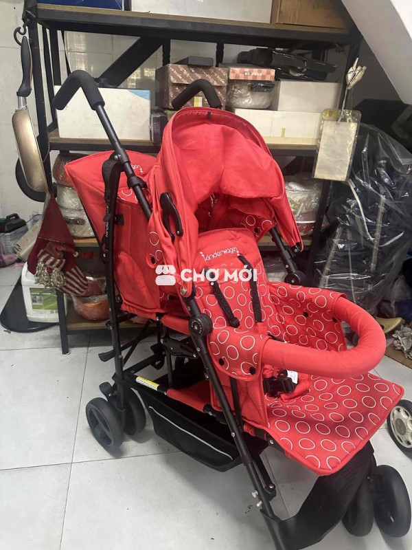 xe đẩy em bé sinh đôi thanh lý nội địa nhật