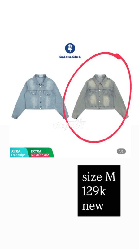 áo khoác jean giá mềm nha