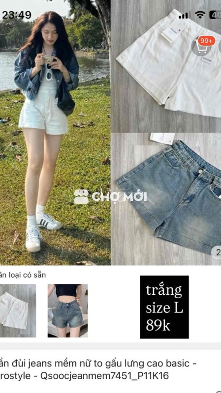 quần mới chưa mặc lần nào 89k nha